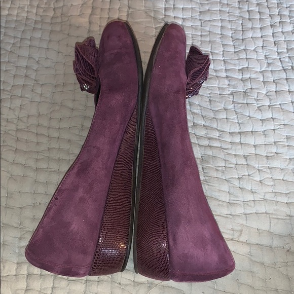 AMALFI SUEDE AND EELSKIN BALLET FLATS - Picture 6 of 7